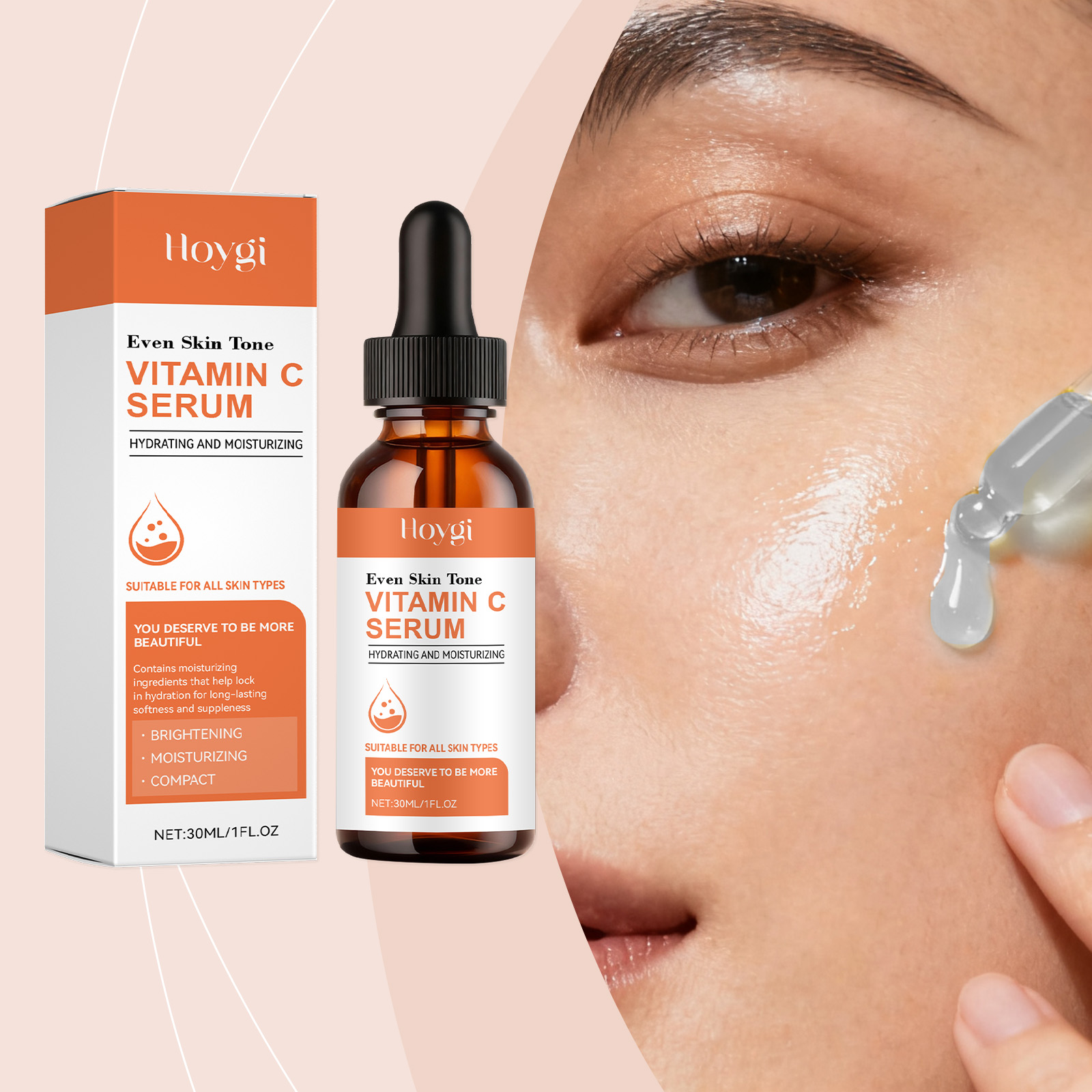 Exosome Serum Ampoule - Vitamin C Serum for Face Hyaluronic