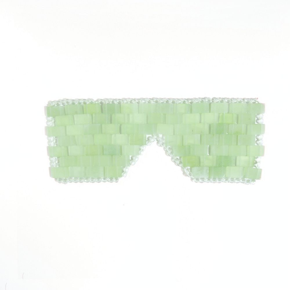 Luxury Skincare Mask - Hand Woven Xiu Jade Eye Mask