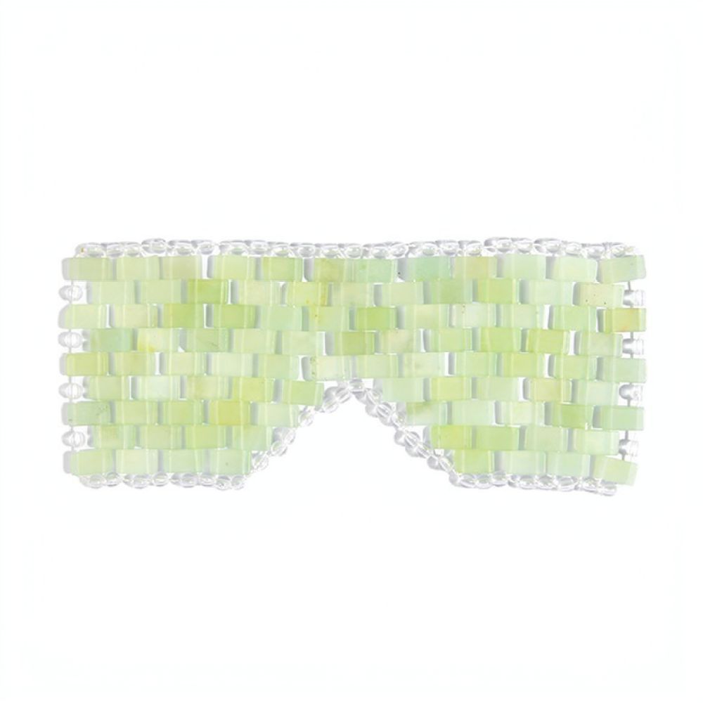 Natural Xiu Jade Eye Mask Hand - Luxury Skincare Mask review and price