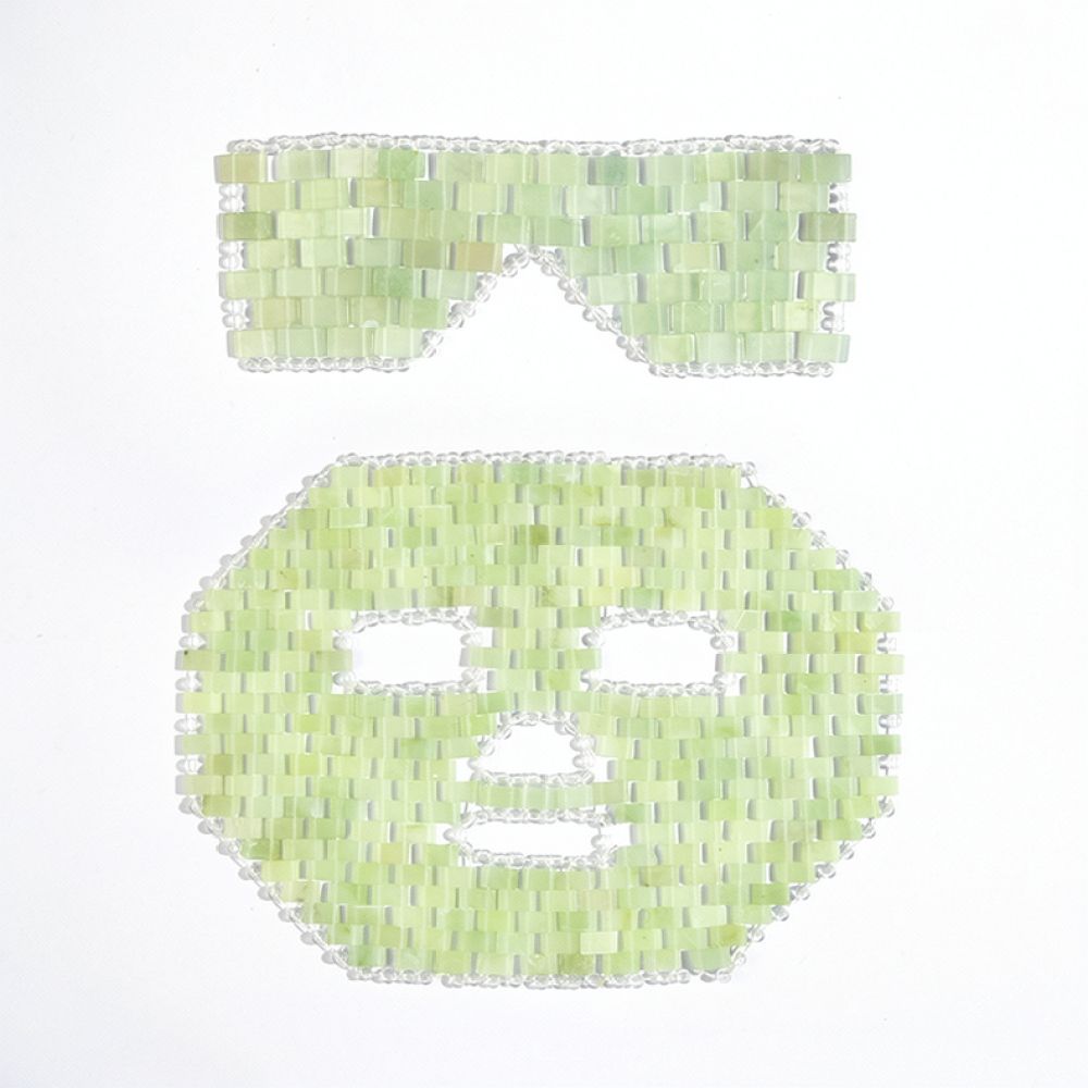 Natural Stone Xiu Jade Eye Mas - Luxury Skincare Mask review and price