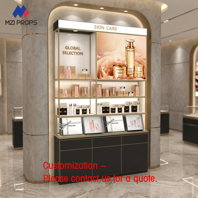 custom.Custom Cosmetic Display - Luxury Skincare Retailers review and price