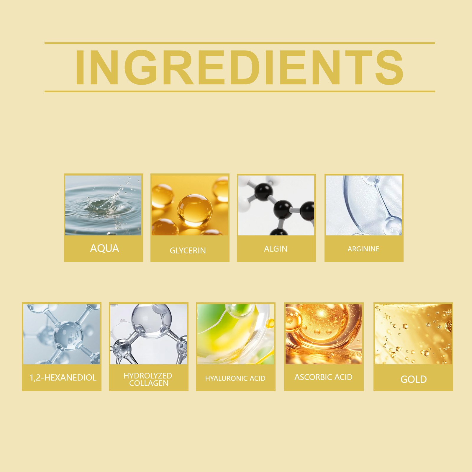 Moisturizing Repairing 24k Gol - Luxury Skincare Mask review and price