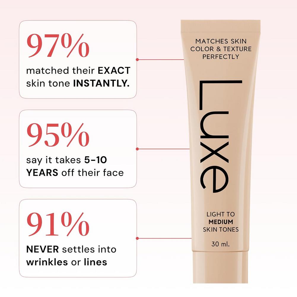 Color Changing Foundation Luxu - Luxury Natural Skincare review and price
