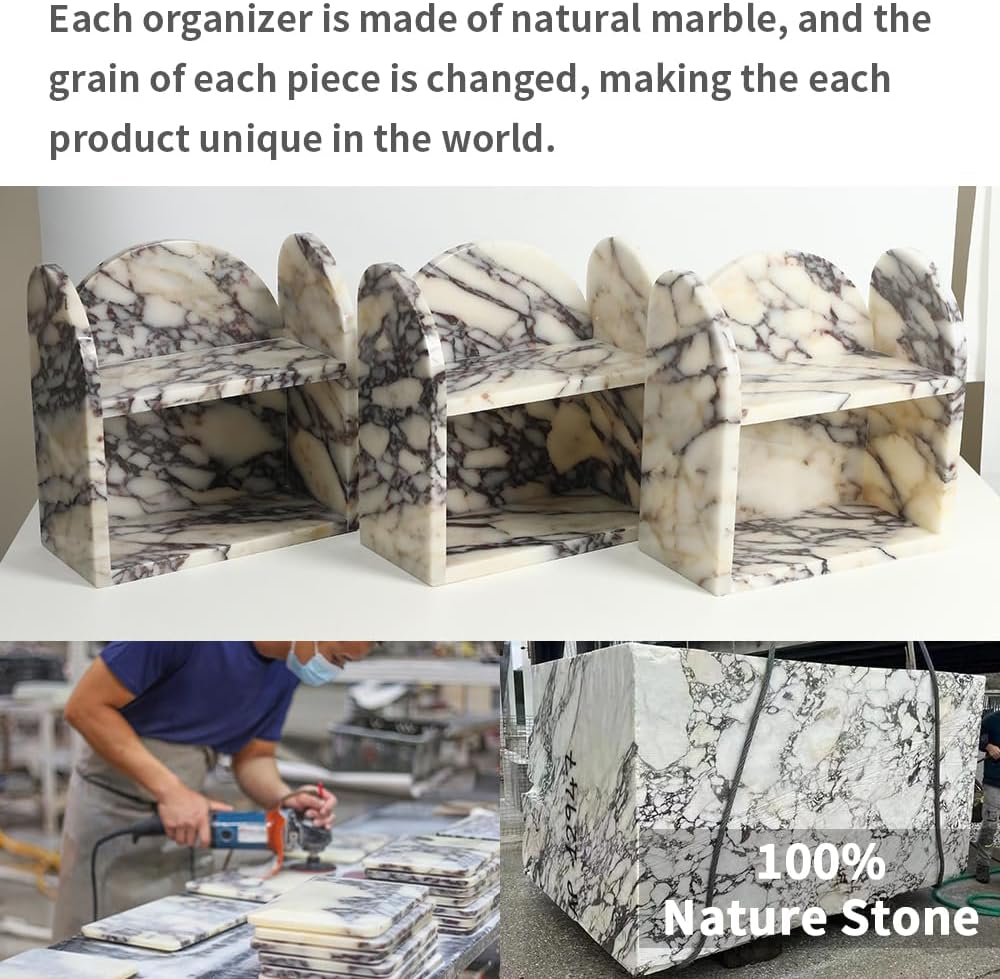 2-Tier Natural Marble Bathroom - Luxury Natural Skincare review and price