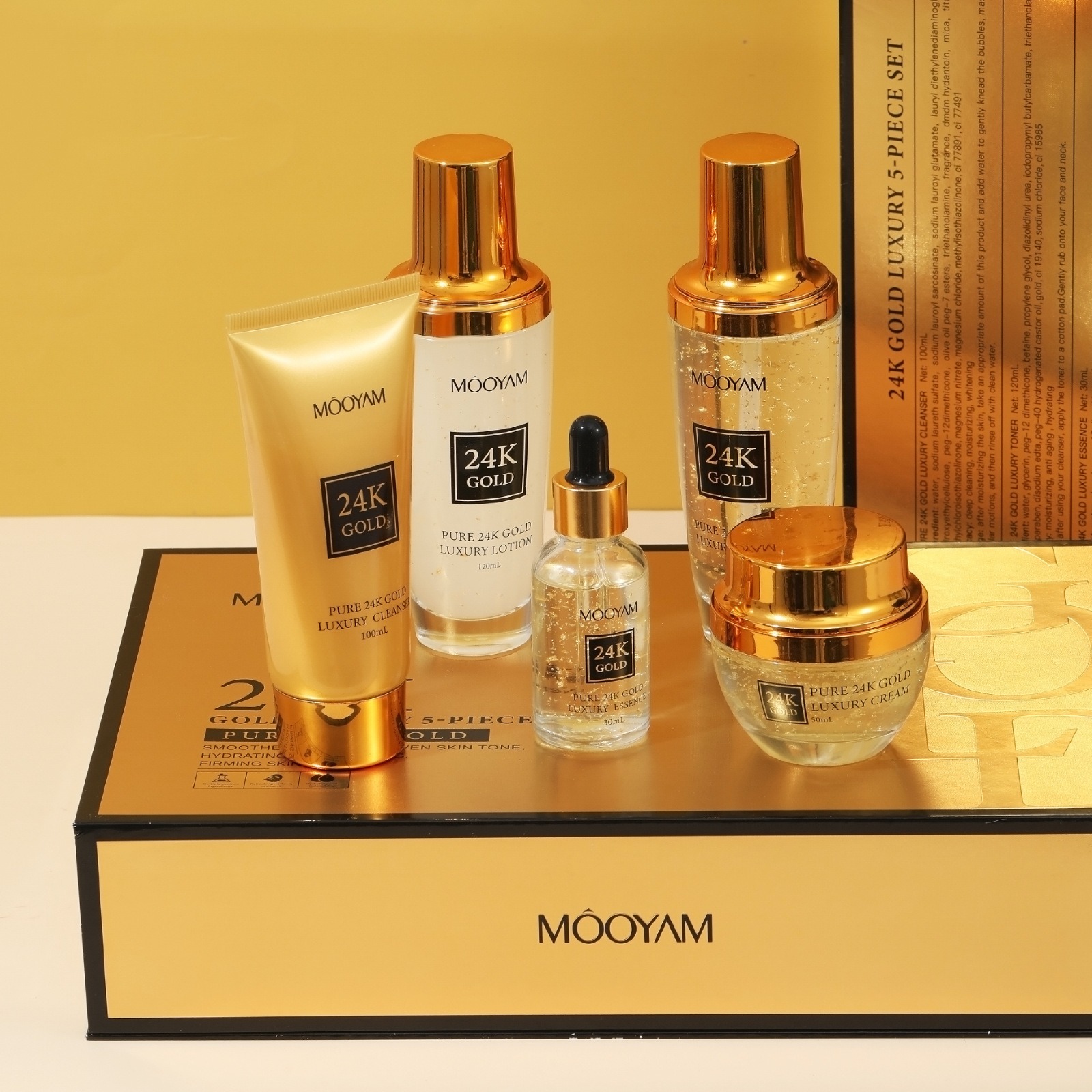 24K Gold LUXURY Moisturizin An - Luxury Skincare Kit review and price