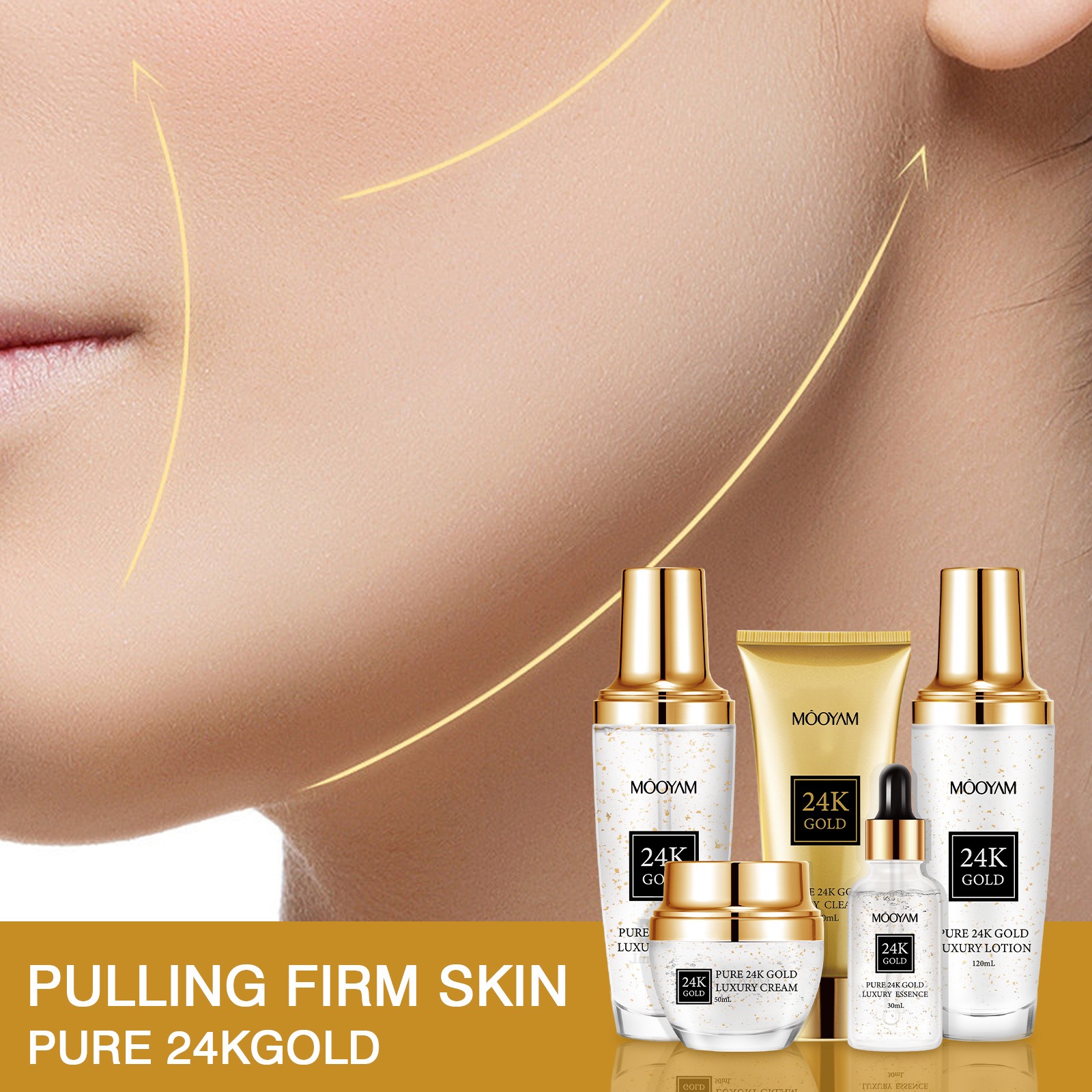 24K Gold LUXURY Moisturizin An - Luxury Skincare Kit review and price