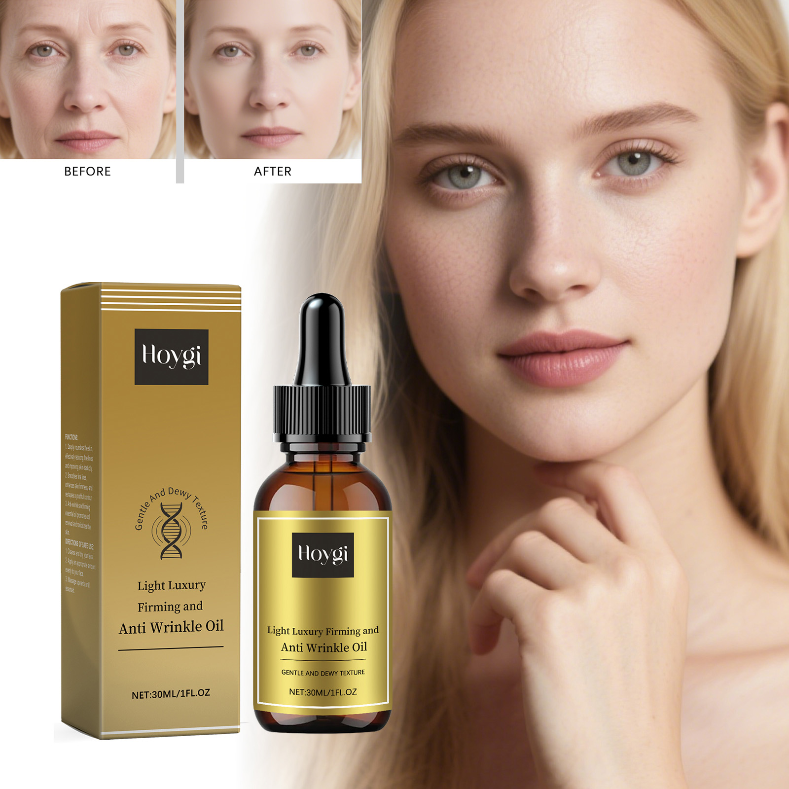Firming Facial Care Oil Liftin - Luxury Natural Skincare review and price