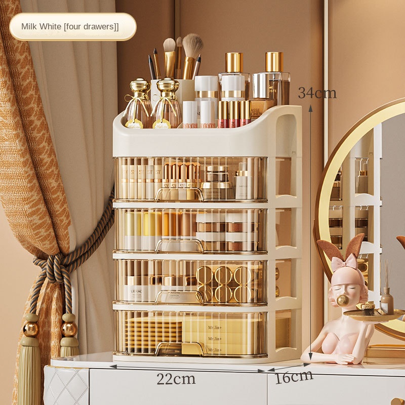 Cosmetics storage box desktop  - Luxury Skincare Mask review and price