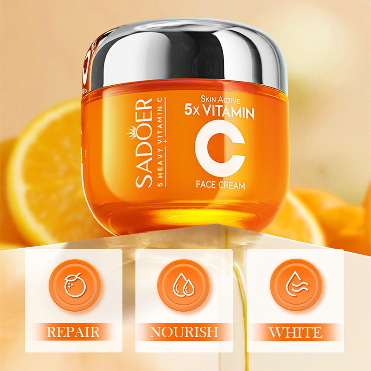 Vitamin C Skincare 6-Piece Gif - Luxury Skincare Kit review and price
